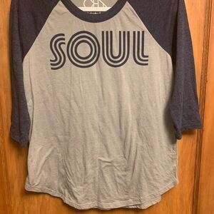 SO Gray Graphic Shirt